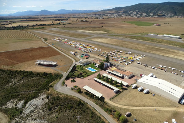 Webcam aeródromo - Aeródromo Fly-Pyr Santa Cilia